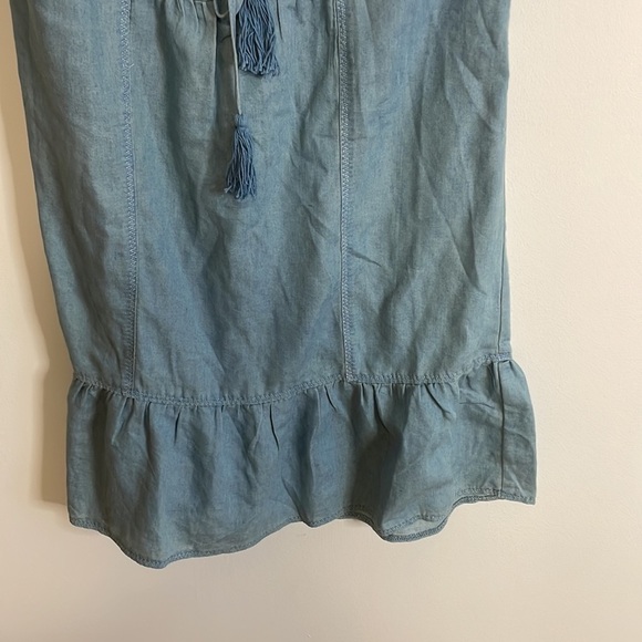 NWT Coastal Cowgirl Dress Dance & Marvel Tunic Mini Small Blue Tassel casual - Picture 3 of 11